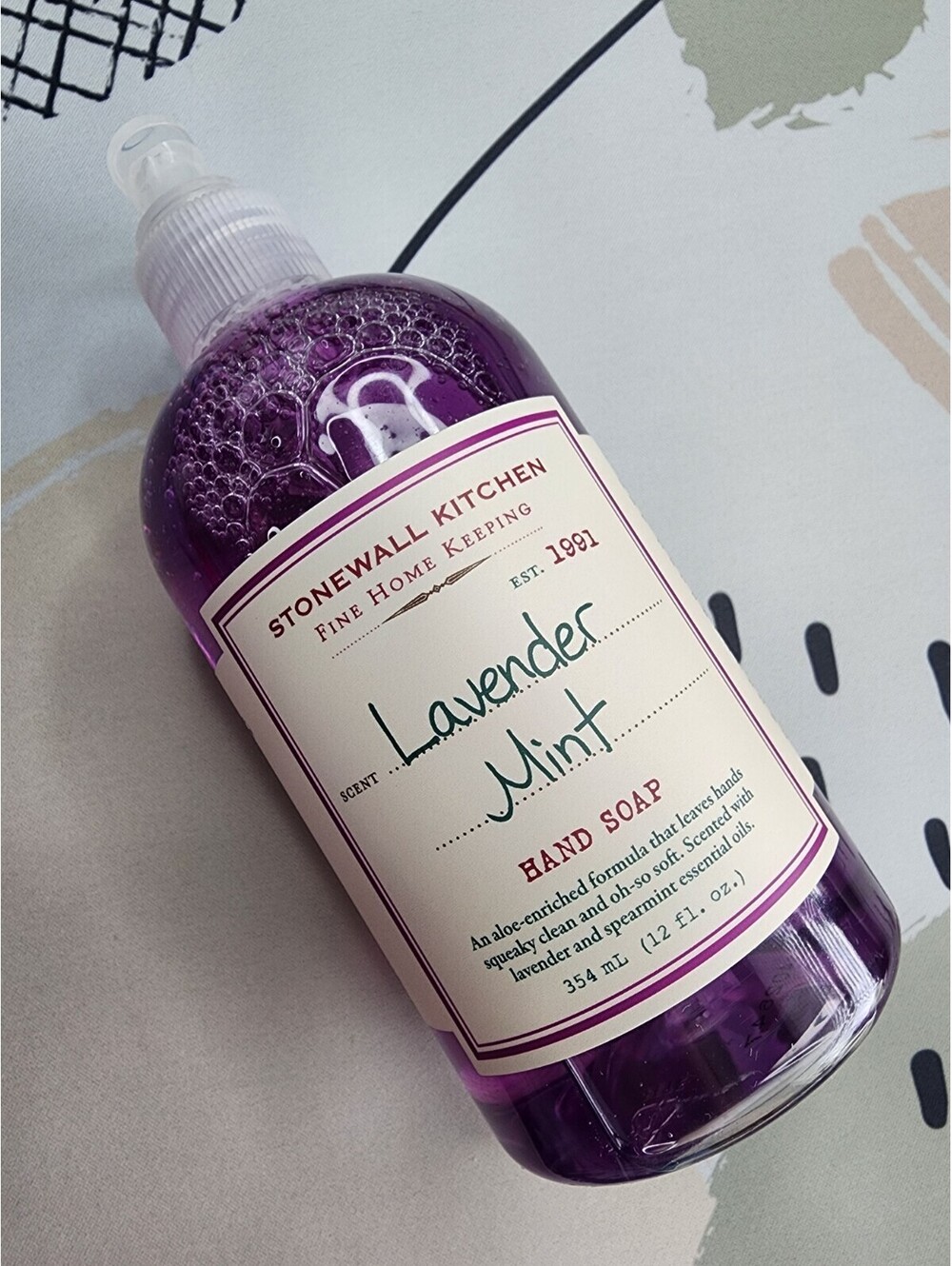 Stonewall Kitchen Lavender Mint Hand Soap